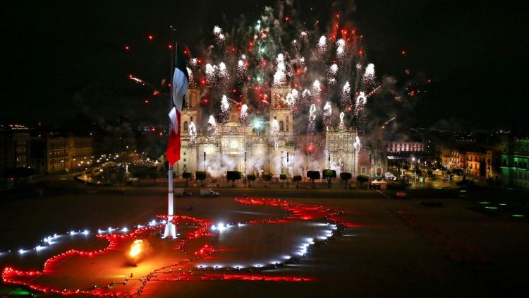 Mexico marks its 210th anniversary of independence from Spain in Mexico City