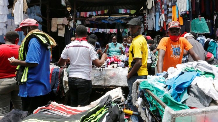 Пазарът Джикомба в Найроби, Кения. 30/9/2020