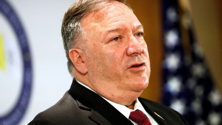 Mike Pompeo in Rom