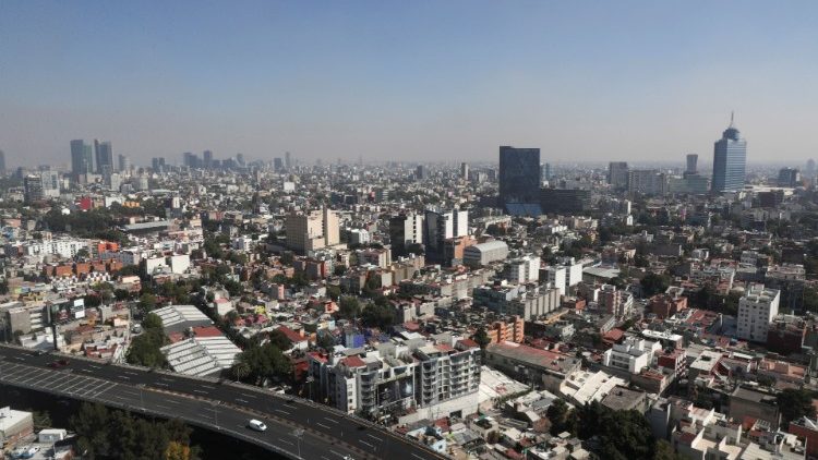 Visão panorâmica de Cidade do México