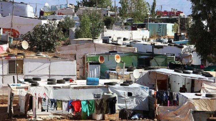 Camp de réfugiés syriens de Marjayoun, au Liban