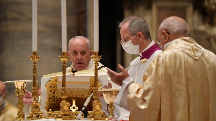 教皇フランシスコ　2020年12月24日　降誕祭の夜半ミサ