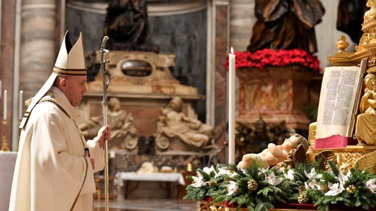 教皇フランシスコ　2020年12月24日　降誕祭の夜半ミサ