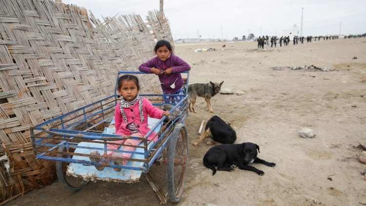 Straßenkinder in Peru