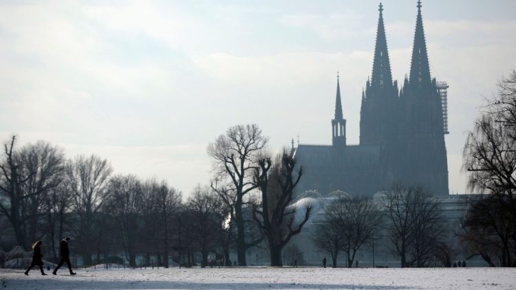 La cathédrale de Cologne, en Allemagne, le 24 janvier 2021. 