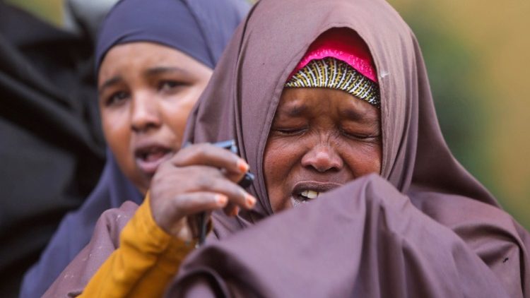 Nuurto Mcaow Noor, mãe de dois soldados desaparecidos em Mogadiscio, Somália, janeiro 2021