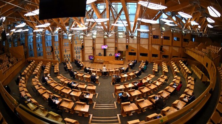 Škotijos parlamento salė