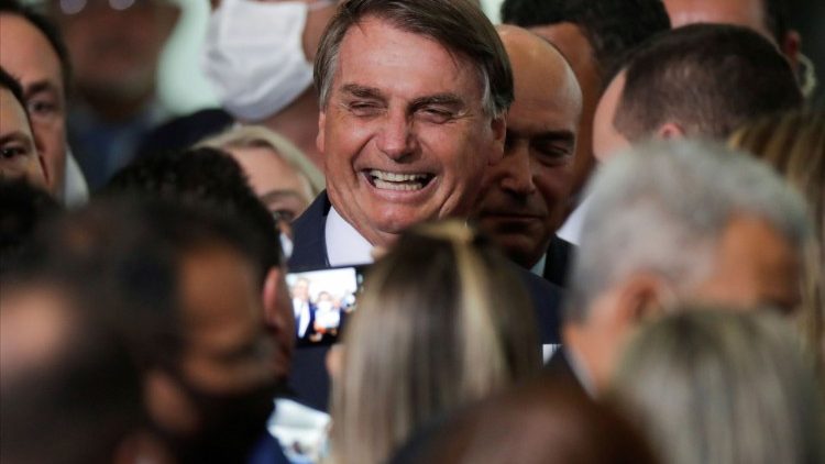 Jair Bolsonaro le 23 février 2021 à Brasilia