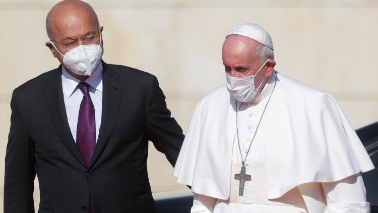 Папа Францішак і Прэзідэнт Ірака