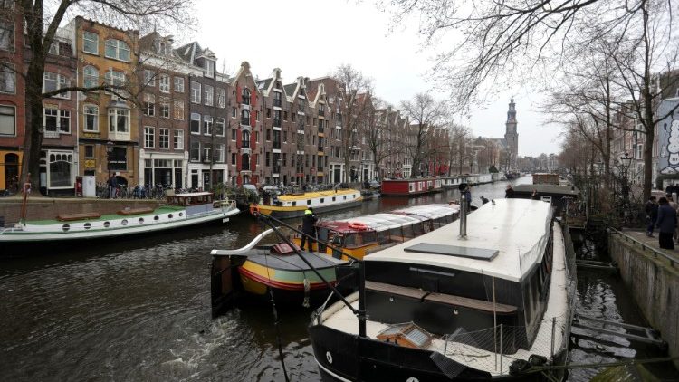 Amsterdam. Les élections législatives néerlandaises de 2021 ont lieu du 15 au 17 mars. 