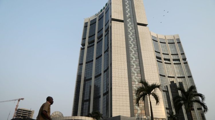 Afrikanische Entwicklungsbank (AfDB) in Abidjan, Elfenbeinküste 