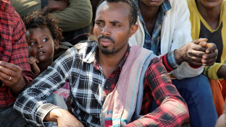 Äthiopische Flüchtlinge