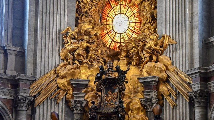 Altar da Cátedra na Basílica de São Pedro