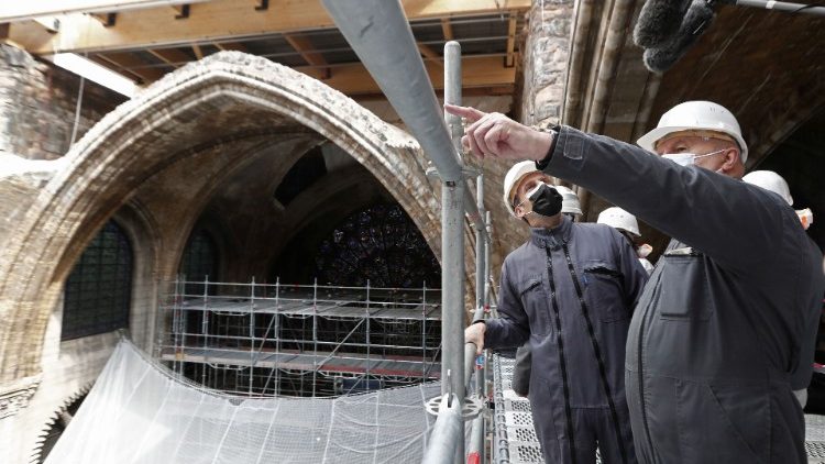 Die Bauarbeiten in Notre-Dame gehen weiter
