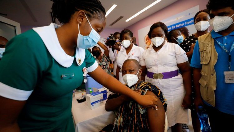 Vakcinavimo kampanija Ganoje