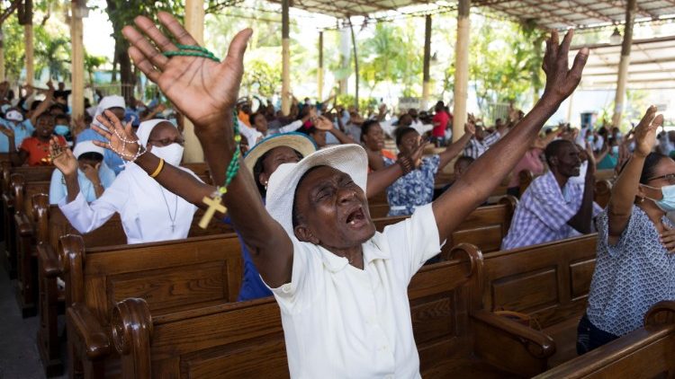 Malda už pagrobtųjų išlaisvinimą Haityje