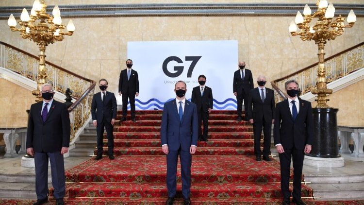 I ministri degli Esteri del G7 a Londra