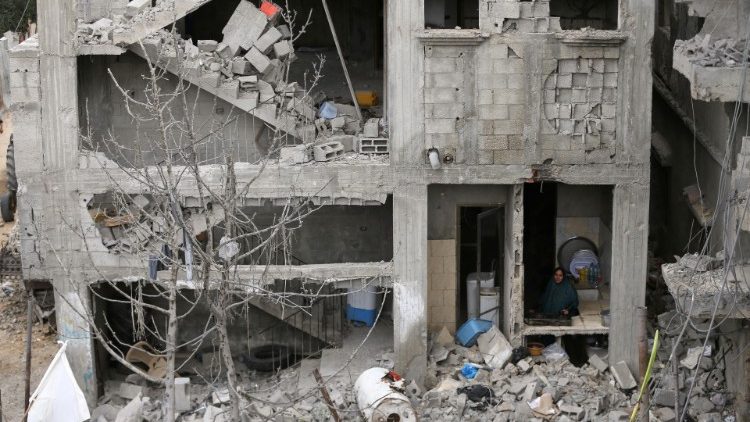 Ein Bild der Zerstörung im Gaza-Streifen. Der Wiederaufbau wird lange dauern.