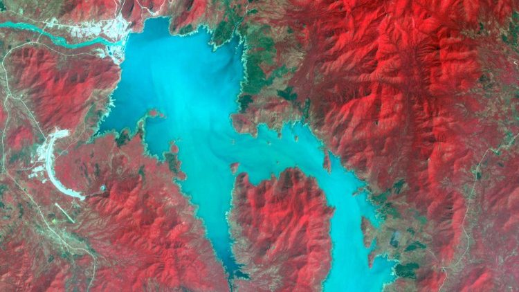  Der Blaue Nil im Grenzgebiet von Äthiopien und dem Sudan