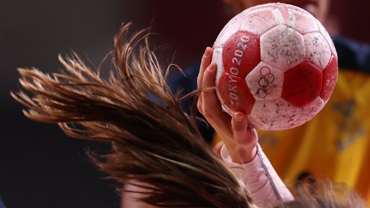 Jogos Olímpicos de Tóquio 2020: partida de handebol feminino entre Suécia e Rússia, no Estádio Nacional Yoyogi (REUTERS / Gonzalo Fuentes)