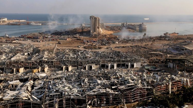 Beirut, nach der Explosion