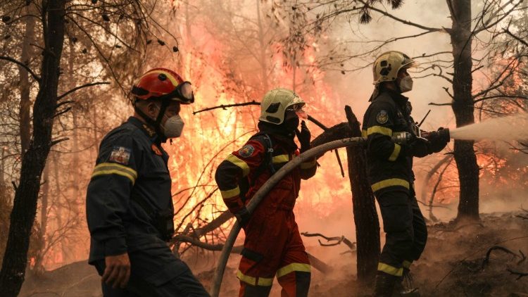 Pożary w Grecji, Caritas: potrzebna pomoc międzynarodowa