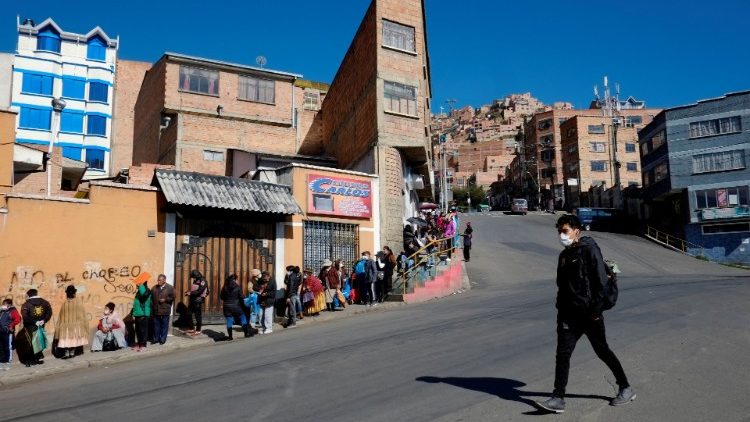 Calles de La Paz, Bolivia.