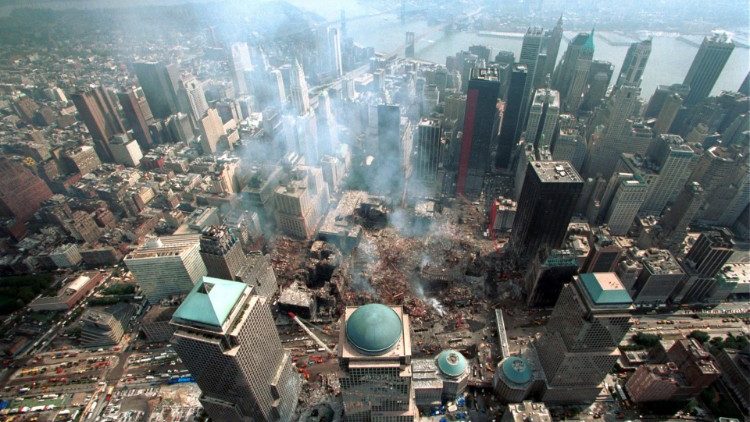 Der Ground Zero nach den Terroranschlägen von 2001