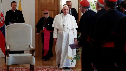 Påven: Svårt att drömma om ett Europa fritt från ideologier om kristna är uppdelade