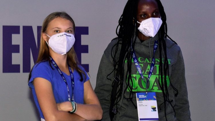 Greta Thunberg e Vanessa Nakate sono tra le giovani attiviste per l'ambiente più note (Reuters/Flavio Lo Scalzo)