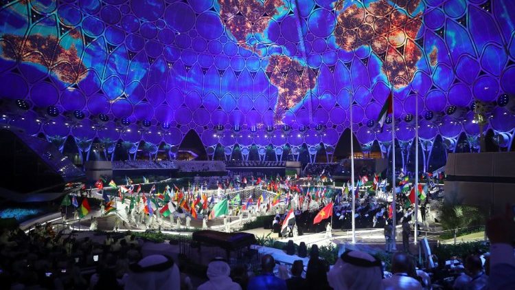 Церемония открытия всемирной выставки "Экспо-2020" в Дубае