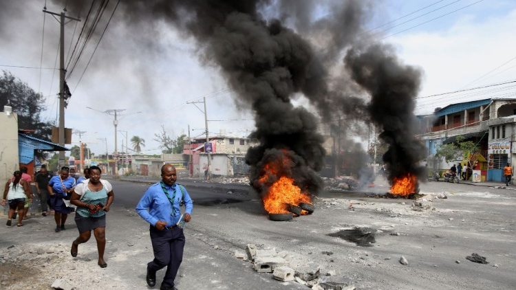 In der Hauptstadt Port-au-Prince kommt es wegen der Benzinengpässe und der allgemeinen prekären Situation zu Unruhen (Foto vom 23.10.2021)