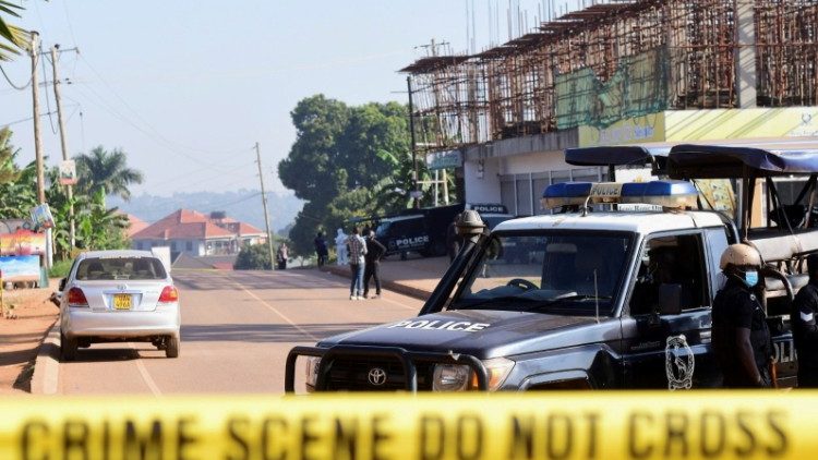 Kampala nach einem der Attentate