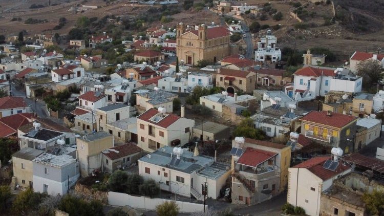 A view of  the Maronite village of Kormakitis, Cyprus