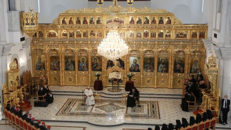 Papst Franziskus traf sich Anfang Dezember mit dem Heiligen Synod der orthodoxen Kirche Zyperns in Nikosia
