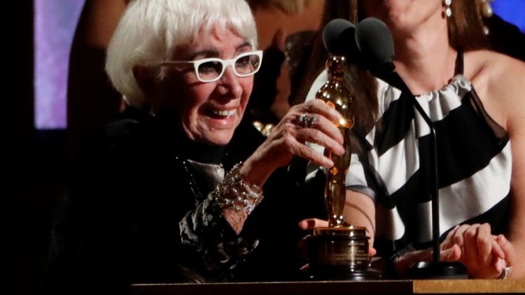 Lina Wertmüller ritira l'Oscar alla carriera nel 2020