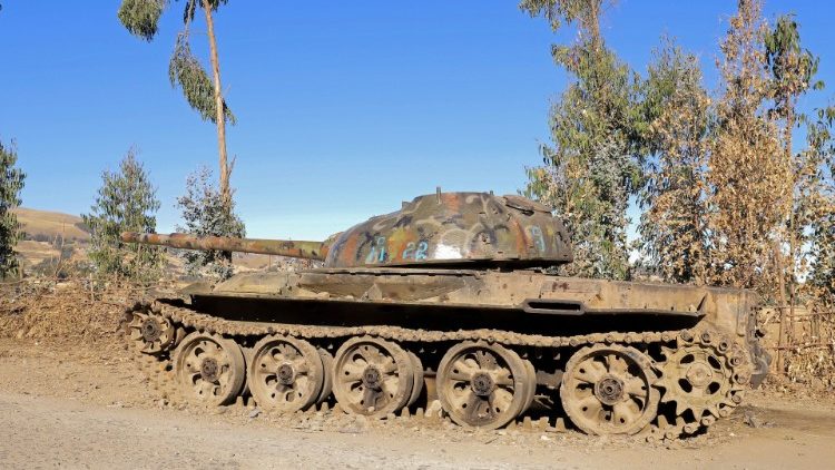 Panzer im Tigray-Konflikt