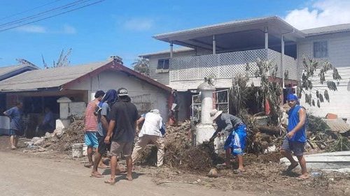 Emergência nas Ilhas de Tonga, a proximidade e o empenho da Cáritas