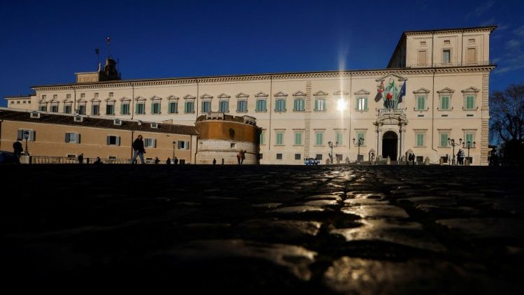 Il Palazzo del Quirinale a Roma