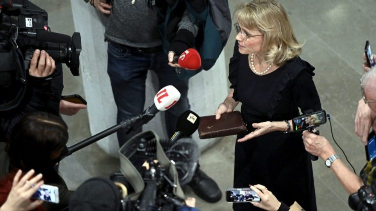 Päivi Maria Räsänen w sądzie w Helsinkach