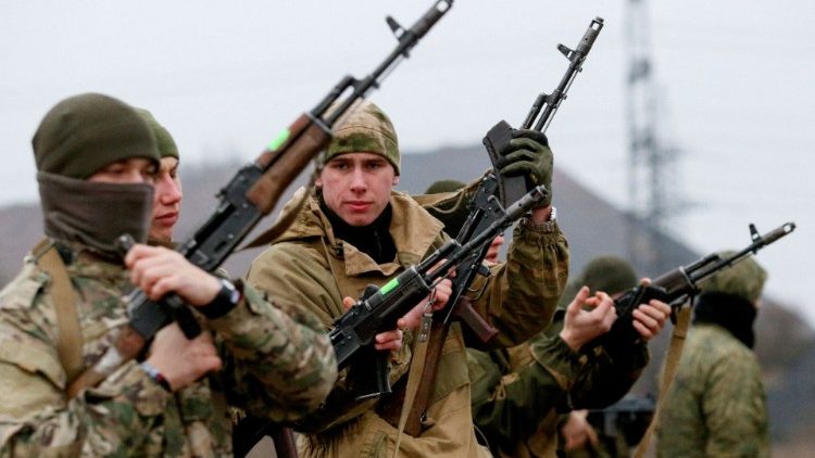 Russische Söldner im Donbass