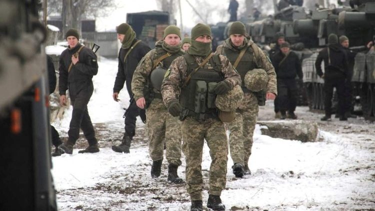 Esercitazioni a Odessa di militari ucraini