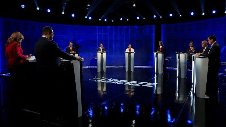 Costa Rica presidential candidates take part in television debate ahead of Sunday's election