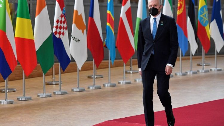 Mkutano wa Umoja wa Ulaya na Umoja wa Afrika huko Brussels.