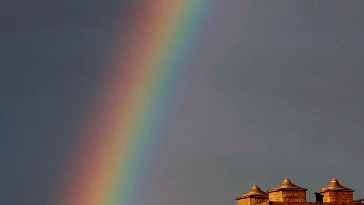 Regenbogen über Kairo