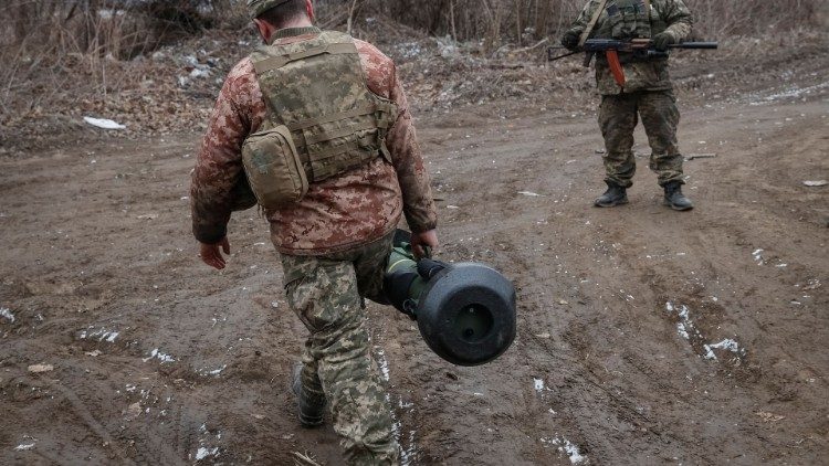 Ukrainos karys su prieštankiniu ginklu