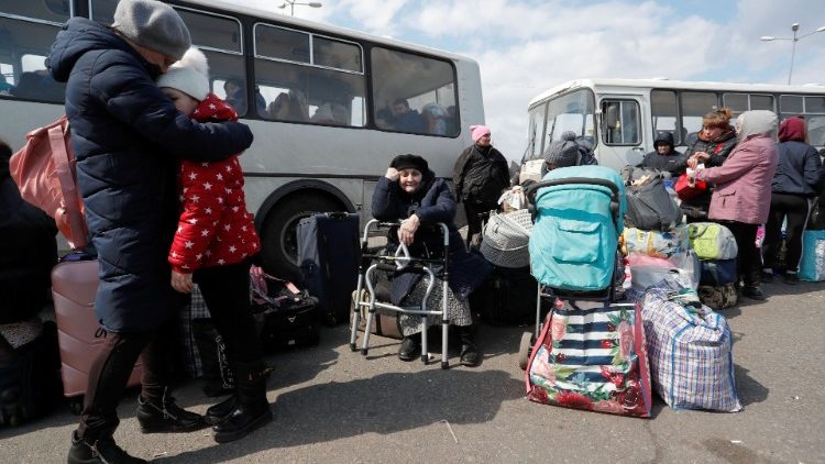 Evakuierung aus Mariupol am Dienstag