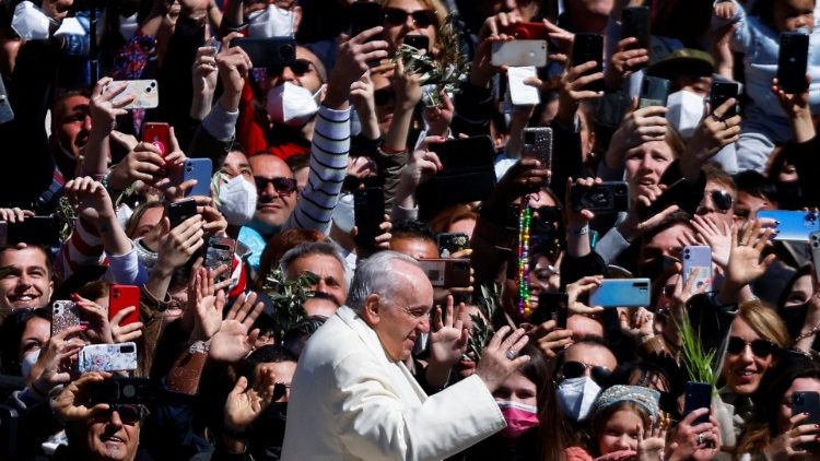 Pope Francis leads Palm Sunday services at the Vatican