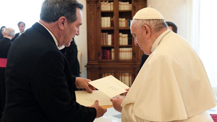 Popiežius priėmė naująjį JAV ambasadorių
