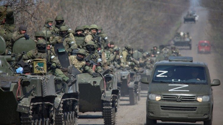 Ucraina. Truppe russe nei pressi di Mariupol